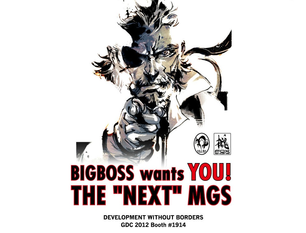 Kojima Productions esta Contratando gente para el "siguiente" Metal