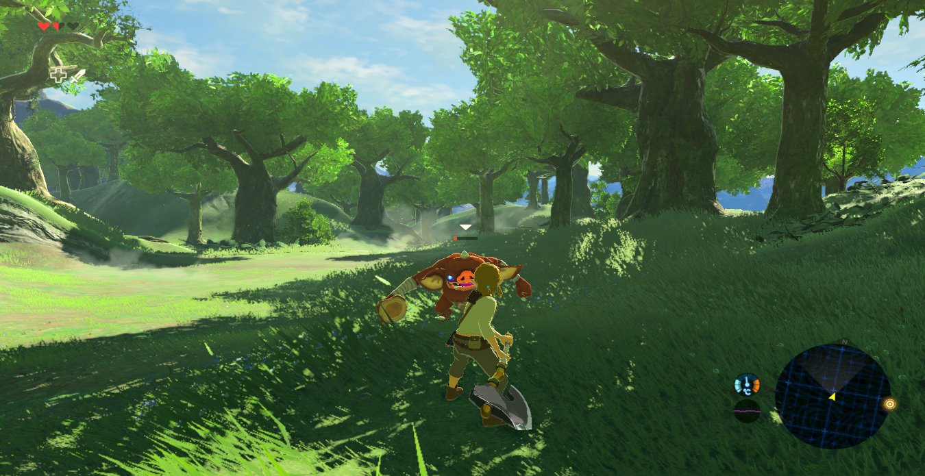 Jugando The Legend of Zelda Breath of the Wild a 60 FPS
