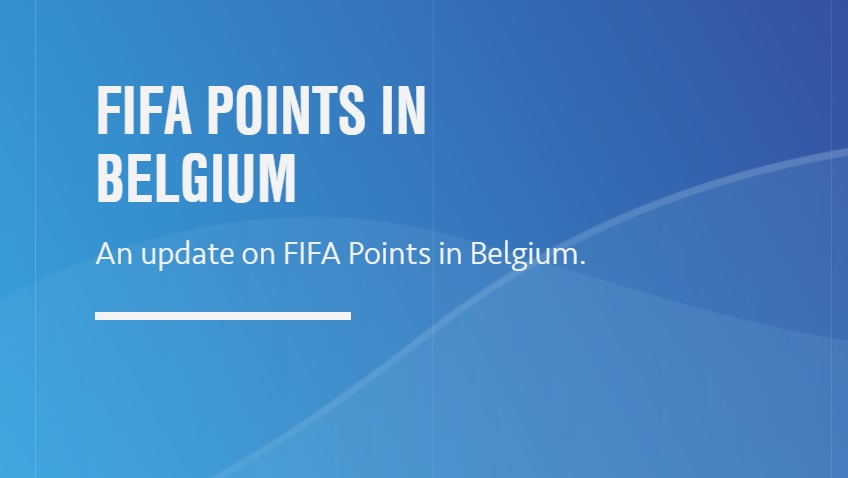 Electronic Arts deja de vender FIFA Points en Bélgica ...